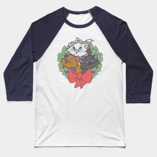 Aristokitten Wreath Baseball T-Shirt